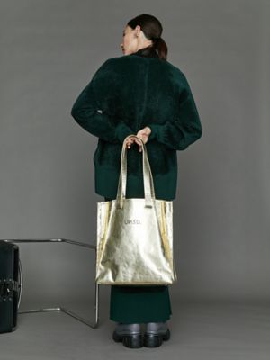METALLIC ORIGAMI TOTE | UN3D./アンス