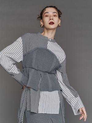 ＫＮＩＴ　ＢＵＳＴＩＥＲ　ＤＯＣＫＩＮＧ　ＳＨ【セットアップ着用可能】
