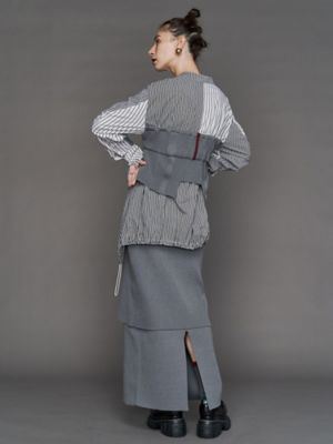 ＫＮＩＴ　ＢＵＳＴＩＥＲ　ＤＯＣＫＩＮＧ　ＳＨ【セットアップ着用可能】
