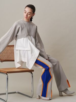 ＭＵＬＴＩＣＯＬＯＲ　ＷＡＶＥ　ＬＩＮＥ　ＫＮＩＴ　ＰＴ