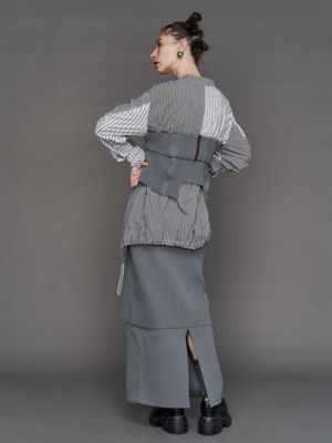 ＬＡＹＥＲＥＤ　ＫＮＩＴ　ＳＫ【セットアップ着用可能】