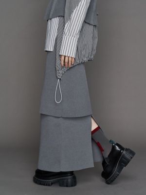 ＬＡＹＥＲＥＤ　ＫＮＩＴ　ＳＫ【セットアップ着用可能】