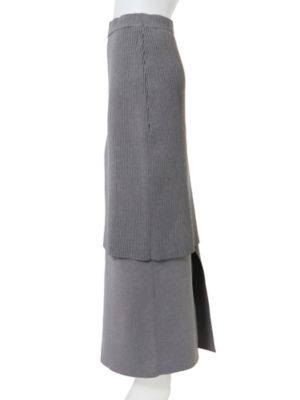 ＬＡＹＥＲＥＤ　ＫＮＩＴ　ＳＫ【セットアップ着用可能】