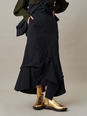 UN3D./アンスリード　Ｗ　ＷＲＡＰ　ＳＫ UN3D. スカート W WRAP SK / ダブルラップスカート : ZOZOTOWN