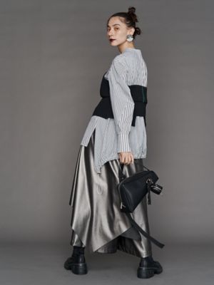 IRREGULAR TRIANGLE LEATHER BAG | UN3D