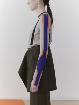 UN3D./アンスリード MULTICOLOR WAVE LINE KT TOP