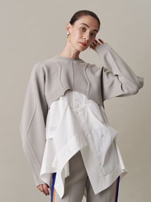 WAVE LINE SHORT KNIT | UN3D./アンスリード | 三越