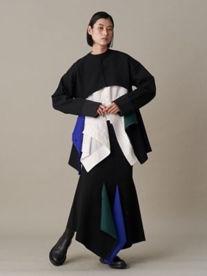 MULTICOLOR 2WAY CAPE TOP | UN3D./アンス