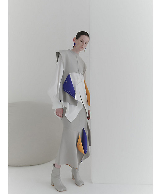 MULTICOLOR 2WAY CAPE VEST | UN3D MULTICOLOR 2WAY CAPE VEST | UN3D