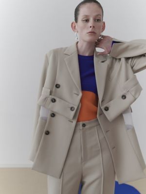 ＳＨＥＥＲ　ＬＡＹＥＲＥＤ　ＪＫ【セットアップ着用可能】