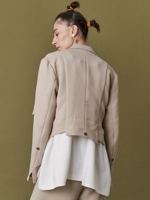 ＳＨＥＥＲ　ＬＡＹＥＲＥＤ　ＪＫ【セットアップ着用可能】