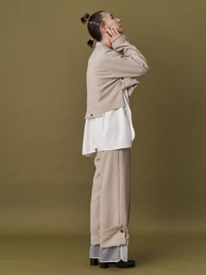 ＳＨＥＥＲ　ＬＡＹＥＲＥＤ　ＪＫ【セットアップ着用可能】