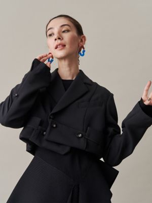 ＳＨＥＥＲ　ＬＡＹＥＲＥＤ　ＪＫ【セットアップ着用可能】