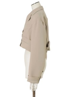 ＳＨＥＥＲ　ＬＡＹＥＲＥＤ　ＪＫ【セットアップ着用可能】