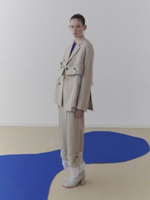 ＳＨＥＥＲ　ＬＡＹＥＲＥＤ　ＰＴ【セットアップ着用可能】