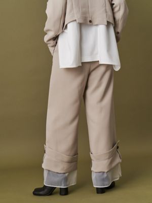 ＳＨＥＥＲ　ＬＡＹＥＲＥＤ　ＰＴ【セットアップ着用可能】