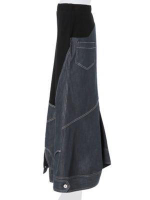 DENIM DETAIL DOCKING SK【セットアップ着用可能