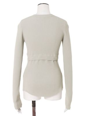 未使用級 アンスリード 25SS 2WAY BASIC KNIT TOP 36 未使用級 アンスリード 25SS 2WAY BASIC KNIT TOP 36 - メルカリ