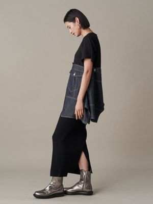ＤＥＮＩＭ　ＤＥＴＡＩＬ　ＤＯＣＫＩＮＧ　Ｔ－ＳＨ【セットアップ着用可能】