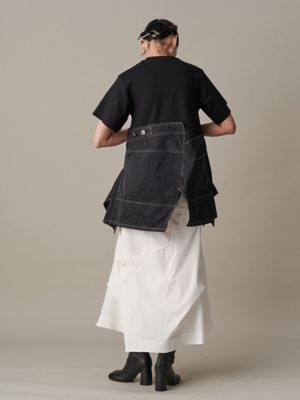ＤＥＮＩＭ　ＤＥＴＡＩＬ　ＤＯＣＫＩＮＧ　Ｔ－ＳＨ【セットアップ着用可能】