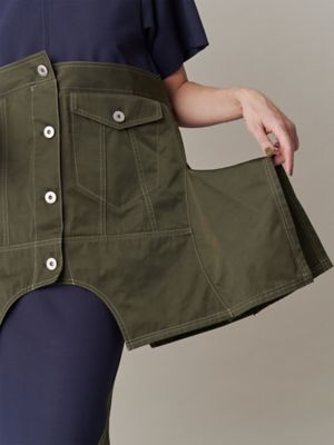ＤＥＮＩＭ　ＤＥＴＡＩＬ　ＤＯＣＫＩＮＧ　Ｔ－ＳＨ【セットアップ着用可能】