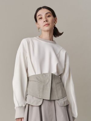 CORSET DETAIL TOP | UN3D./アンスリード | 三越伊勢丹