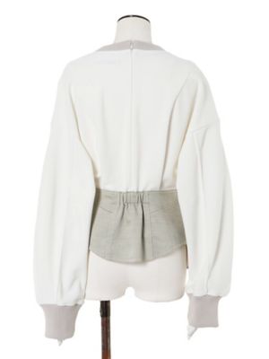 CORSET DETAIL TOP | UN3D./アンスリード | 三越伊勢丹