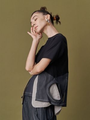 HOLE DETAIL T－SH【セットアップ着用可能