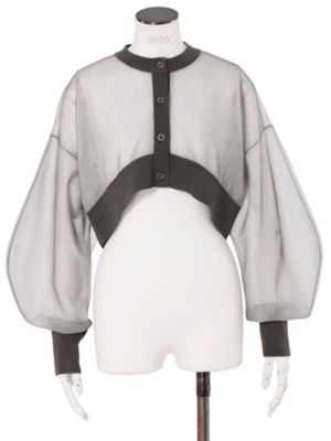 ドイリー♡Senn2点 2TONE SHEER KT CD | UN3D./アンスリード | 三越