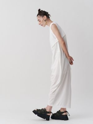 ワンピース UN3D. SIDE GATHER BELTED OP UN3D. SIDE GATHER BELTED OP ミックス