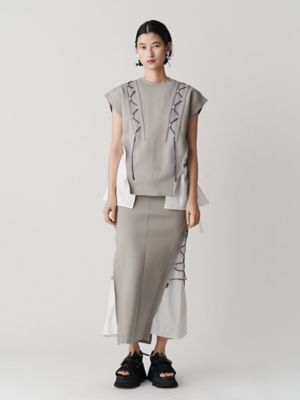 WAVE CODE KNIT TOPS【セットアップ着用可能