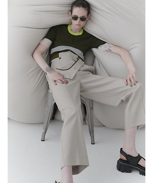 COLOR BLOCK SHEER TOP | UN3D./アンスリード COLOR BLOCK SHEER TOP | UN3D./アンスリード
