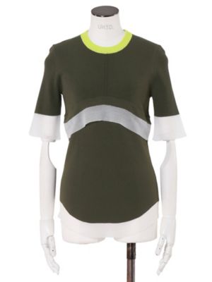 ＣＯＬＯＲ　ＢＬＯＣＫ　ＳＨＥＥＲ　ＴＯＰ