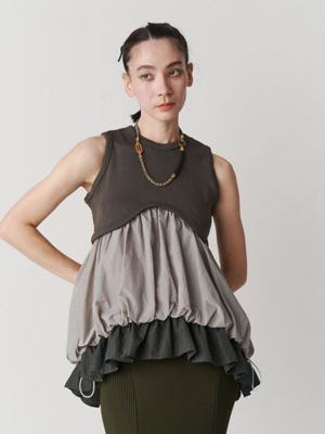 ＶＯＬＵＭＥ　ＢＡＬＬＯＯＮ　ＴＯＰ【セットアップ着用可能】