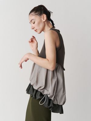 ＶＯＬＵＭＥ　ＢＡＬＬＯＯＮ　ＴＯＰ【セットアップ着用可能】