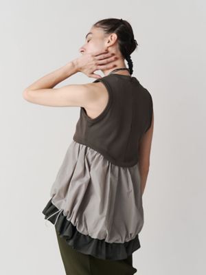 ＶＯＬＵＭＥ　ＢＡＬＬＯＯＮ　ＴＯＰ【セットアップ着用可能】