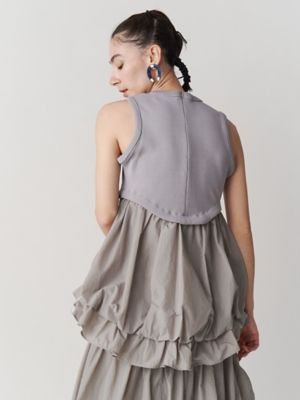 ＶＯＬＵＭＥ　ＢＡＬＬＯＯＮ　ＴＯＰ【セットアップ着用可能】
