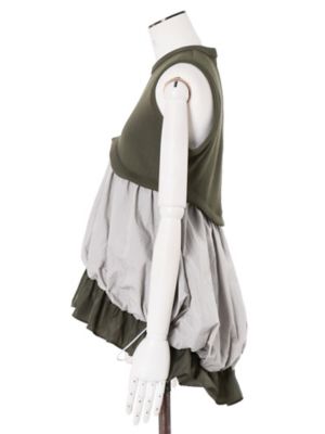 ＶＯＬＵＭＥ　ＢＡＬＬＯＯＮ　ＴＯＰ【セットアップ着用可能】