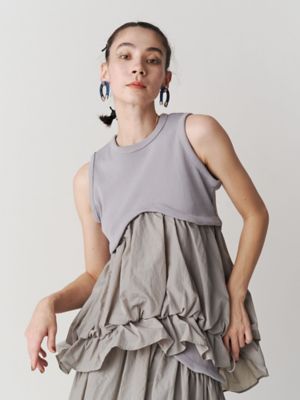 ＶＯＬＵＭＥ　ＢＡＬＬＯＯＮ　ＴＯＰ【セットアップ着用可能】
