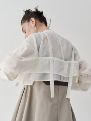 BUSTIER LAYERED SHORT SH | UN3D./アンス