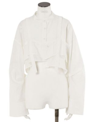 【極美品】 UN3D. BUSTIER LAYERED SHORT SH BUSTIER LAYERED SHORT SH | UN3D./アンス