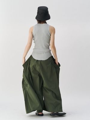 ROUND GATHER WIDE PT【セットアップ着用可能