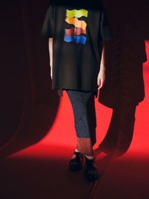 UN3D. LAYERED POCKET SH美品 BUSTIER LAYERED SHORT SH | UN3D./アンス