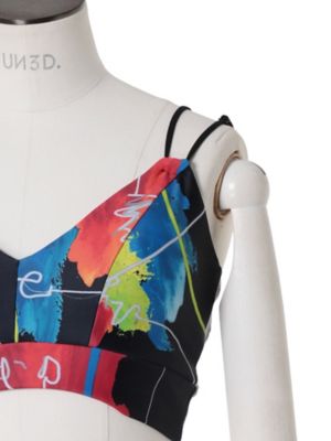 ＲＡＫＵＧＡＫＩ　ＡＲＴ　ＢＲＡ　ＴＯＰ【セットアップ着用可能】