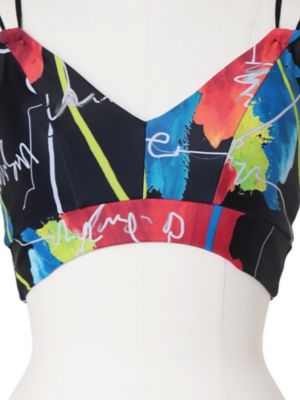 ＲＡＫＵＧＡＫＩ　ＡＲＴ　ＢＲＡ　ＴＯＰ【セットアップ着用可能】