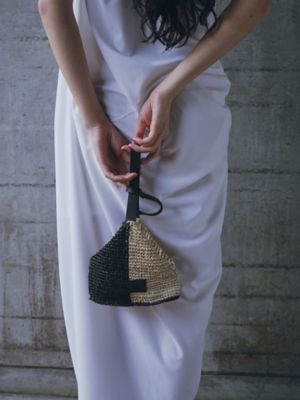 ＜UN3D.＞ＢＩＣＯＬＯＲ　ＲＡＦＦＩＡ　ＭＩＮＩ　ＢＡＧ