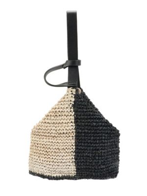 BICOLOR RAFFIA MINI BAG | UN3D./アンスリード