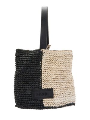 BICOLOR RAFFIA MINI BAG | UN3D./アンスリード