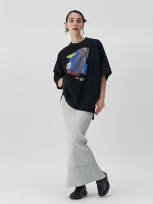 UN3D. アートミックスストップス 半袖Tシャツ 人気ブランドからコーディネートを探す UN3D. アートミックス