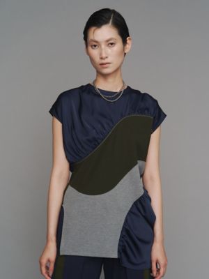 ASYMME CURVE LINE TOP | UN3D./アンスリード